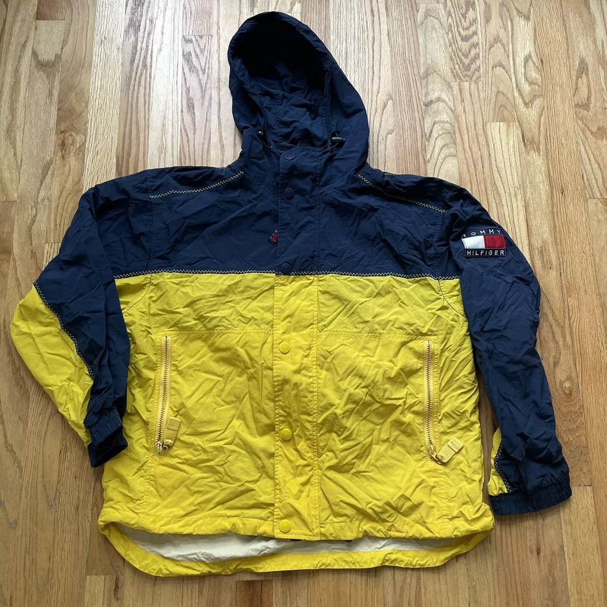 Vintage 90s tommy sales hilfiger windbreaker