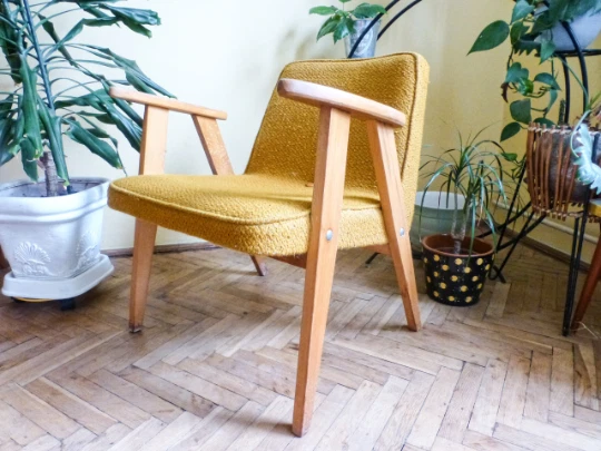 Vintage Chierowski chair Mid century furniture Original 366 chair FREE SHIPPING