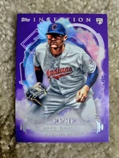2019 Topps Inception Purple Parallel #86 Jake Bauers /150 RC Rookie Cleveland