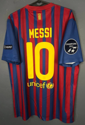 MENS FC BARCELONA 2011/2012 LIONEL MESSI #10 FOOTBALL SOCCER SHIRT