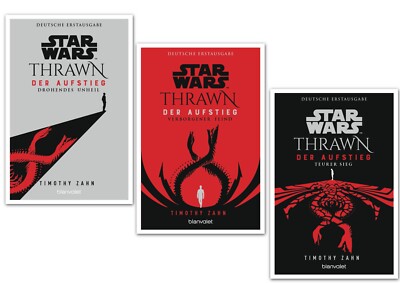 Star Wars  Thrawn Der Aufstieg Band 1,2,3 Ascendancy-Trilogie von Timothy Zahn