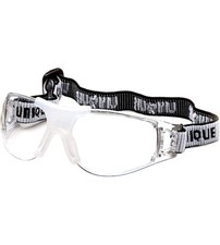 UNIQUE Sport Racquetball Squash One-Piece Eyeguard Goggles Eye Guard Protector