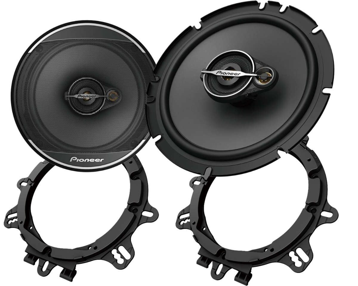 Pioneer 6.5-INCH CAR AUDIO 640 watt 3-WAY COAXIAL SPEAKERS 6.5