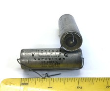 1 NOS Sprague "Vitamin Q" PIO Capacitor 1 mfd 200 vdc