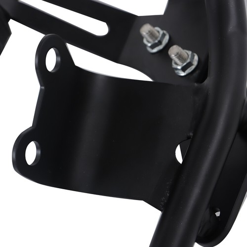 Backrest Sissy Bar w/ Luggage Rack For Bonneville T100 T120/Black 2016-2024 - Picture 17 of 17