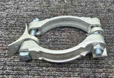 Dixon V & C 431 Double Bolt Clamp w/ Saddle Plated Iron