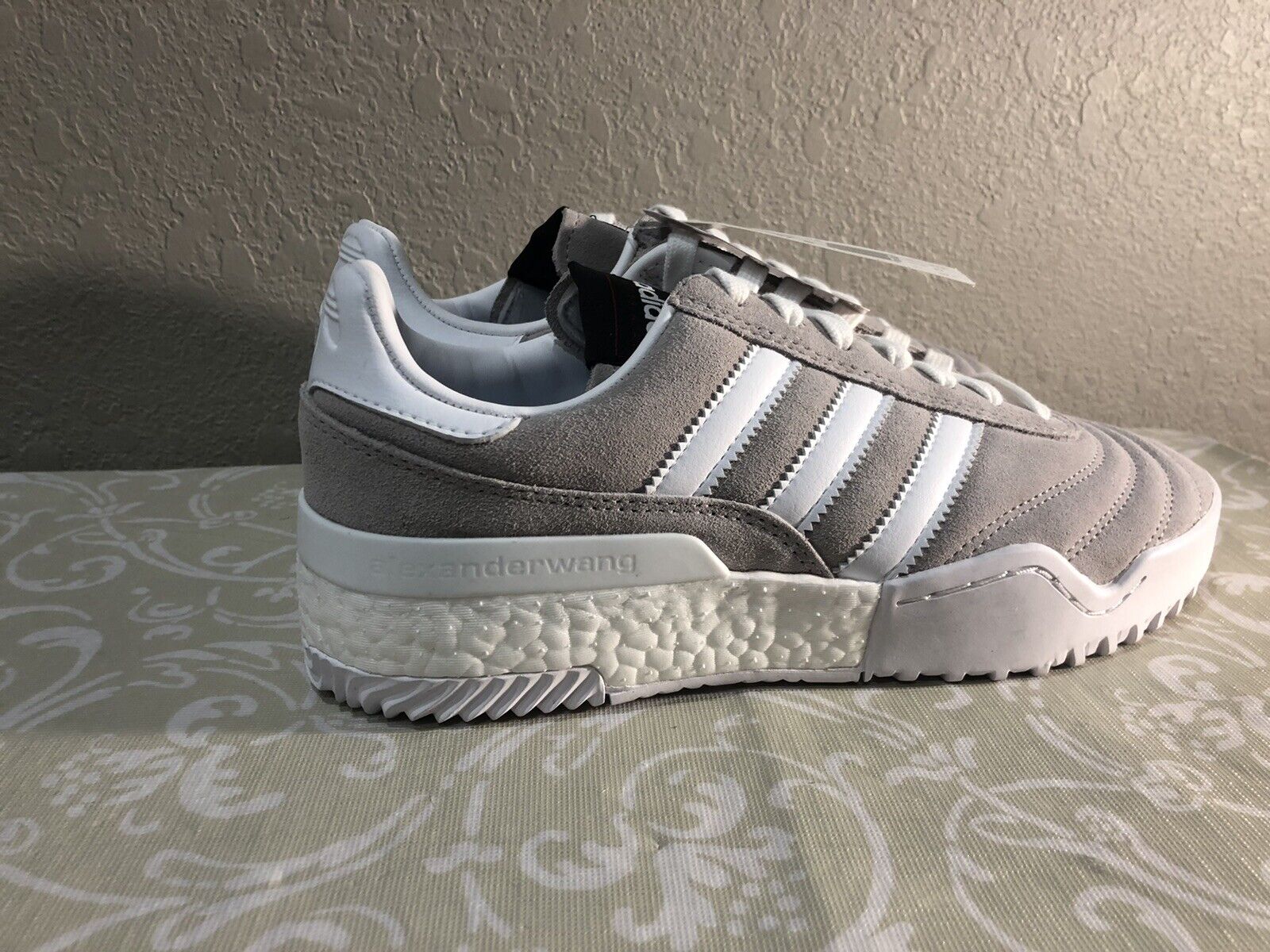 Adidas x Alexander Wang BBall Clear Granite/White Men&#039;s (FV2903) | eBay