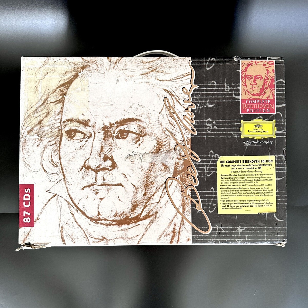 Complete Beethoven Edition Vol 1-20 [Deutsche Grammophon, 87
