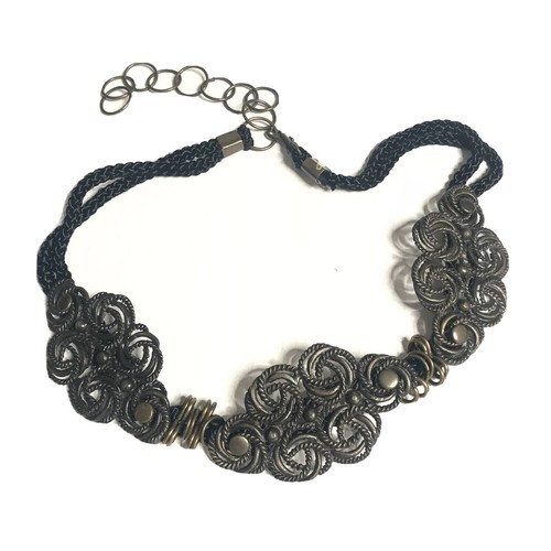 Unbranded Metal Waist Belt Ornate Rope Swirl