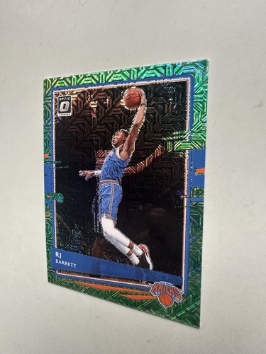 2020 Panini Donruss Optic Choice Dragon Prizm RJ Barrett SSP New York Knicks NYK - Bild 6 von 10