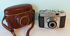 Zeiss Ikon Contina I 35mm Camera Novar Anastigmat Lens Prontor SVS w/ Case 1950s