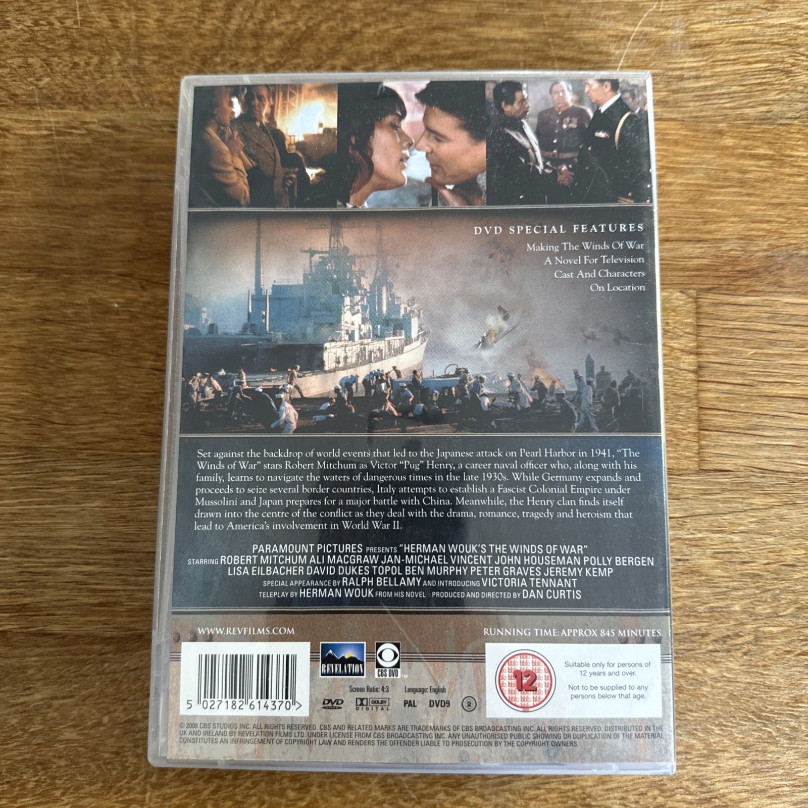 The Winds of War Robert Mitchum Collector's Edition 6 X DVD Boxset image 2