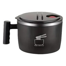 Suppenschalen Ramen Schüssel mit Deckel Suppentasse schwarz F7J92898