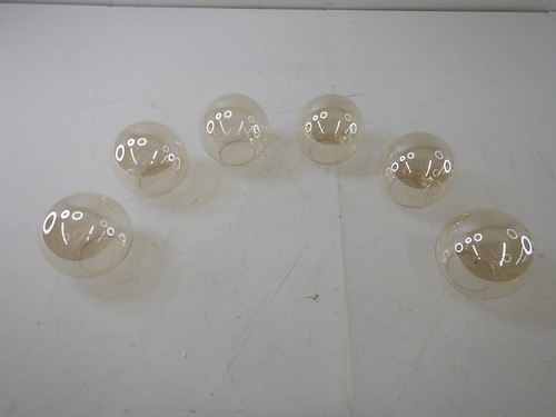 KCO L1039-GA - 6 Light Amber Glass Pendant Light Fixture, Gold - Picture 7 of 7