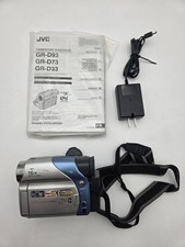 Vintage JVC GR-D33U MiniDV Digital Camcorder   Tested, Working- Good Condition