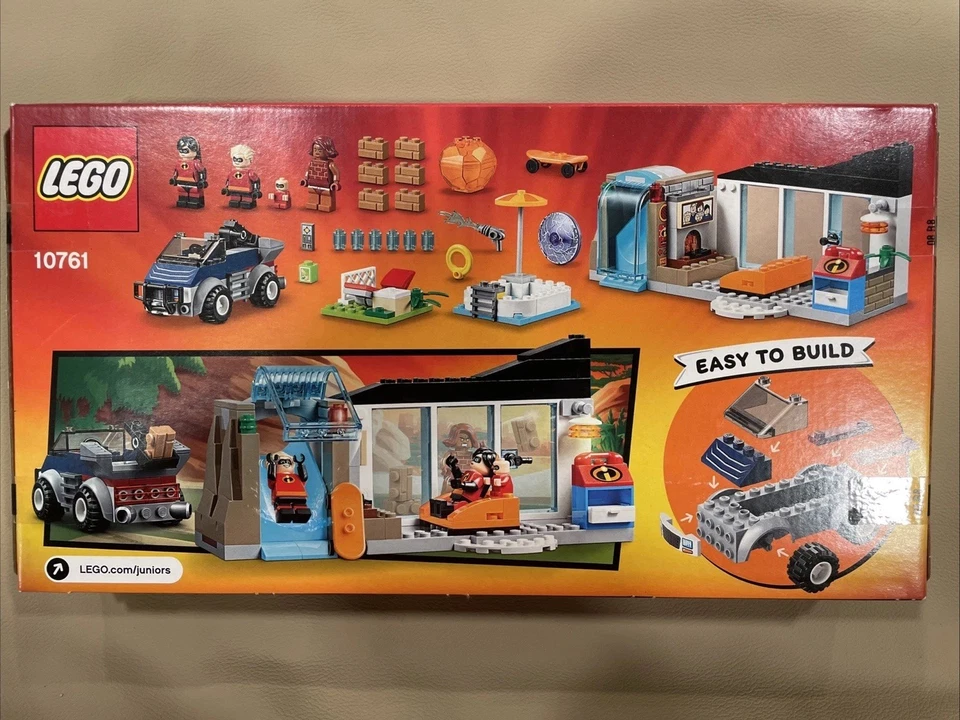 Lego Juniors 10761 Disney Incredibles 2 The Great Home Escape новый из старых запасов - Изображение 4 из 4