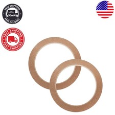 Lightweight Universal 2 Pcs 6.5" Speaker Spacer Rings for Easy Installation