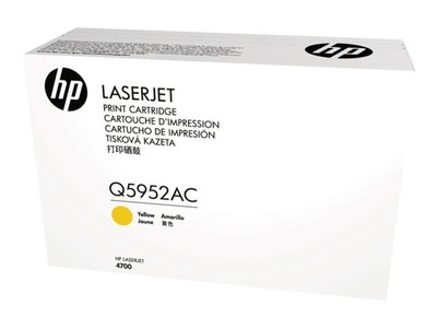Genuine HP 643A Yellow Contract Toner Cartridge Q5952AC