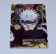 Tobirama Senju | Naruto Trading Card SR-001 Holo Foil 1mm Thick Anime Art Tc10