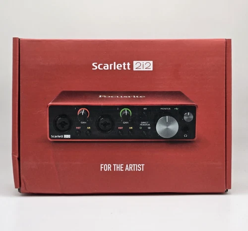 Focusrite Scarlett 2i2 3rd Gen. 2-Channel USB Audio Interface MOSC0025