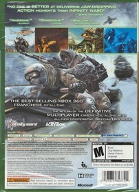 Call of Duty: Modern Warfare 2 Platinum Hits Xbox 360 (Brand New Factory Sealed