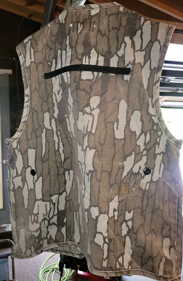 Safe T Back Treebark Vintage Camouflage Turkey  Huning Vest - Image 3 of 4