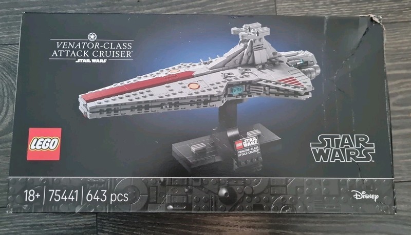 LEGO Star Wars Venator-Class Republic Attack Cruiser  Set 75441 Brand New Boxed