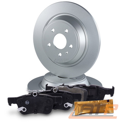 BREMSSCHEIBEN VOLL Ø316 + BREMSBELÄGE HINTEN FÜR FORD KUGA 2 AB BJ 13