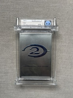 Halo 2 Limited Edition Steelbook DNSB Microsoft Xbox NS Graded WATA 9.8