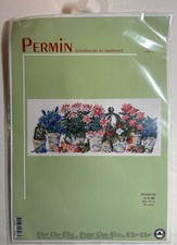 Permin Scandinavian art needlework No. 12-5185 15"x6.5" Denmark DMC