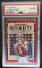 2024 Mosaic Jayden Daniels Notoriety RC Red Rookie #19 PSA 10 Slab Cracked