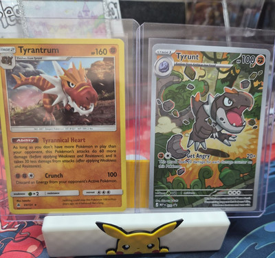 Nintendo Pokémon TCG Team Up Tyrantrum 69/131 Tyrunt Promo 2-Card Lot