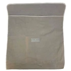 Steuben Glass Storage Bag Gray Protective Pouch 12.5 x 12.5 Fold Over Case