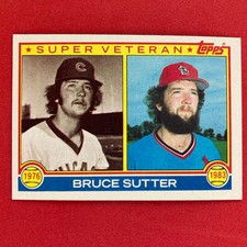 Bruce Sutter 1983 Topps Super Veteran Card #151 MLB St. Louis Cardinals Cubs