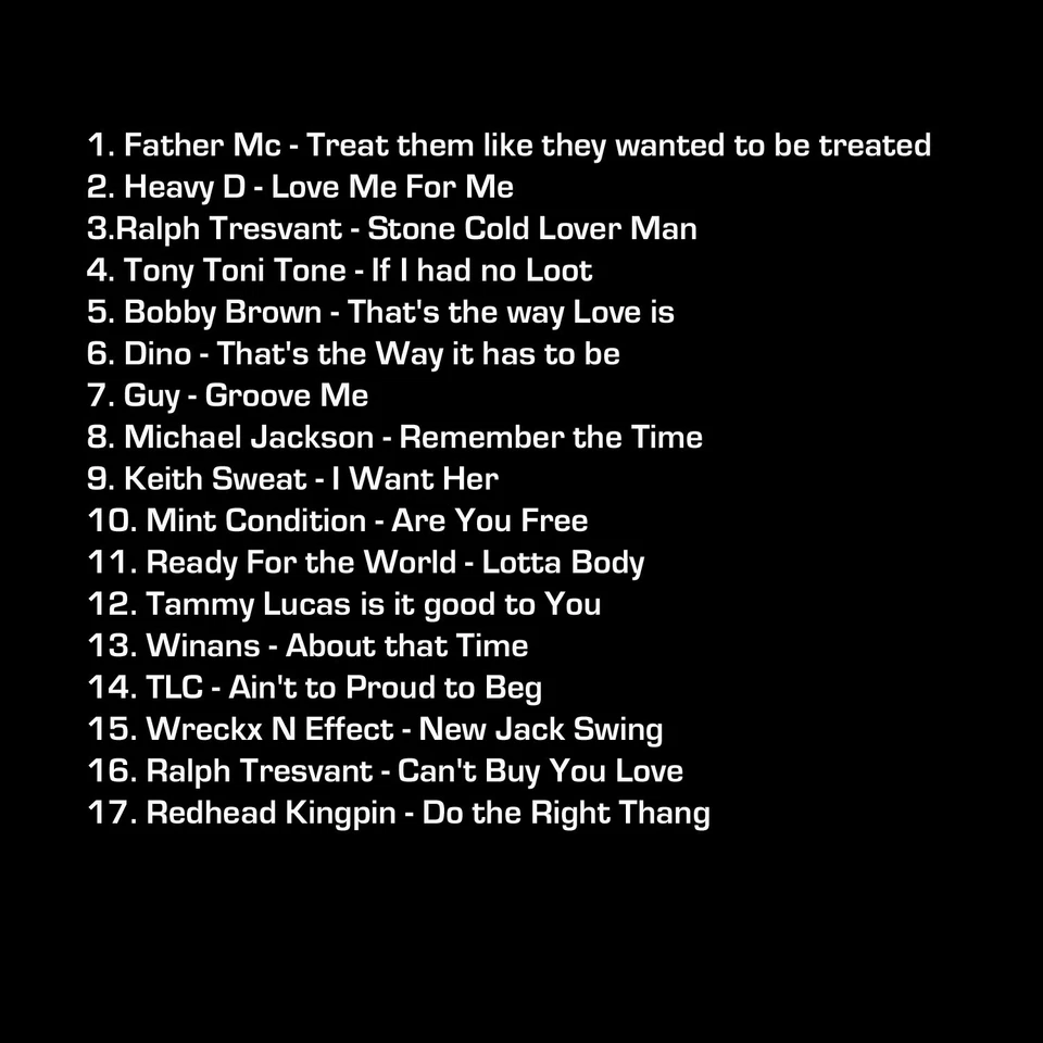 Mix CD, Old School Mix CD, New Jack Swing, CD Mixtape, Mixtape CD, Mixtape - Image 2 of 2