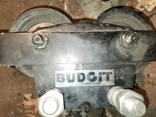 Budgit 2 TON Hand Chain Trolley,  Adjustable Span, 15' Chain, Lug Mount