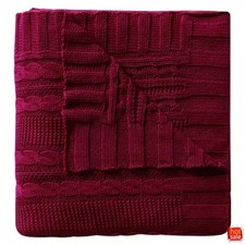 50"x70" Dublin Cable Knit Throw Blanket - VCNY