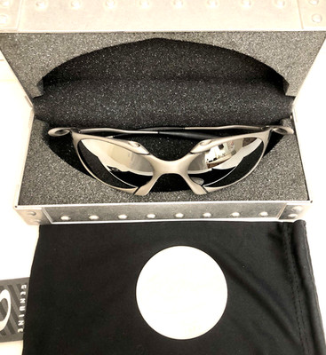 OAKLEY ROMEO 1 SUNGLASSES R1 X-Metal Frames Black Iridium Lenses Serialized