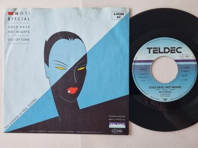 Moti Special - Cold Days, Hot Nights 7'' Vinyl Germany