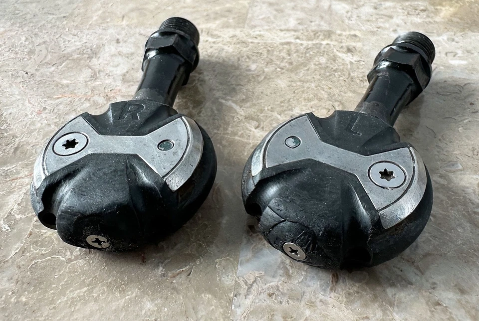 Pedales sin clip Speedplay Zero, husillos Chromoly 53 mm, bicicleta de carretera TT Tri Racing Foto 2 de 4