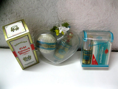 Cologne Spray Collection Bundle Vintage: 4711 Heart Pack + Schaebens 250ml