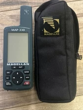 Magellan MAP 330 GPS Handheld Navigator Looking New Condition Super Clean