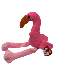 Ty Beanie Baby Pinky the Flamingo 1995 (Rare Collectable) 