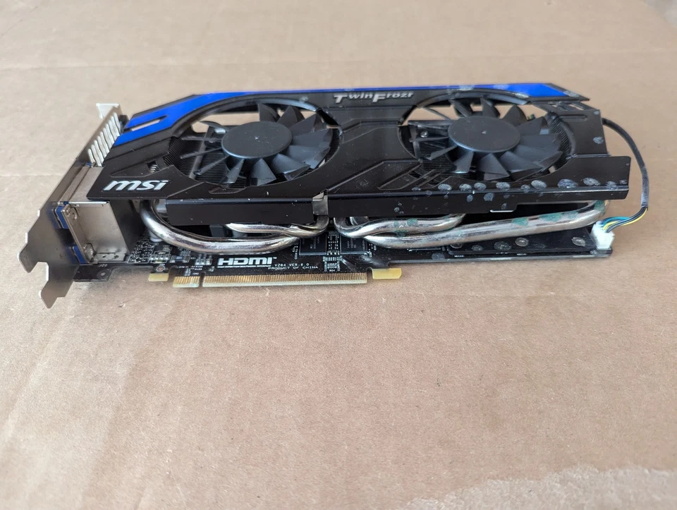 MSI NVIDIA N660TI-PE-2GD5-OC 2GB GDDR5 SDRAM PCI EXPRESS GRAPHIC CARD - Image 2 of 4