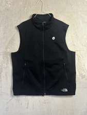 The North Face Vest Mens Extra Large Black Apex Cayonwall Windwall Full Zip CLA
