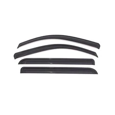 Vent Visors for Chrysler/Dodge Minivans, Dark Smoke Finish, Outside Mount