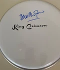 Bill Bruford  (King Crimson)    **HAND SIGNED**  Drumhead  / Drumskin