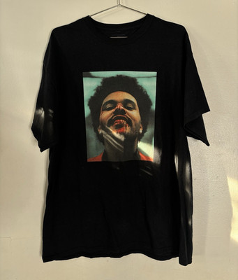 XO Men's Black After Hours Graphic Print Crew Neck Short Sleeve Tee, L/XL