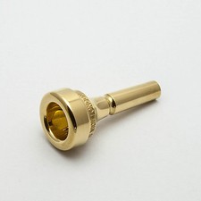 Genuine Denis Wick 24K Gold Cornet Mouthpiece, 2 NEW Ships Fast 