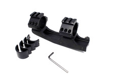 30mm/25.4mm Dual Ring Cantilever Quick Release Scope Rail Mount Picatinny Weaver